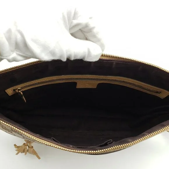 Authentic Gucci Guccissima Horsebit Leather Shoulder Bag 323-022026 - Picture 14 of 16